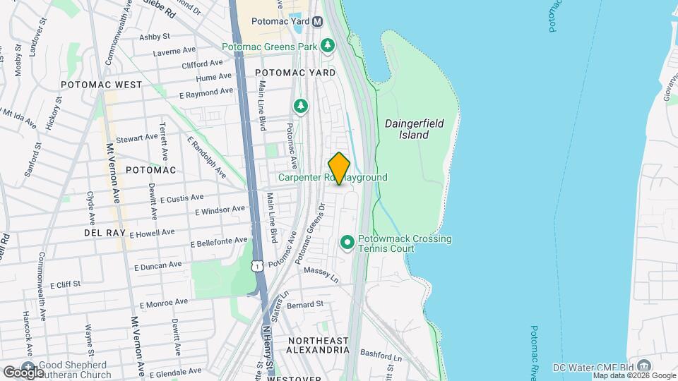 707 Hawkins Way Map and Location Details