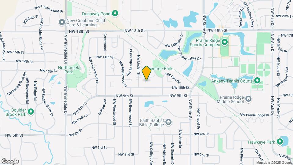 2005 NW Hickory Ln Map and Location Details