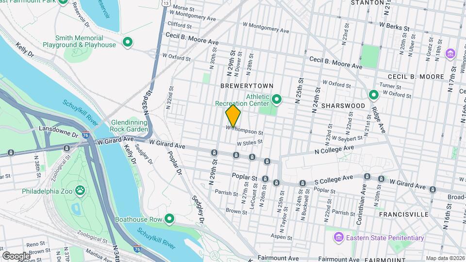 1265 N Newkirk St Map and Location Details