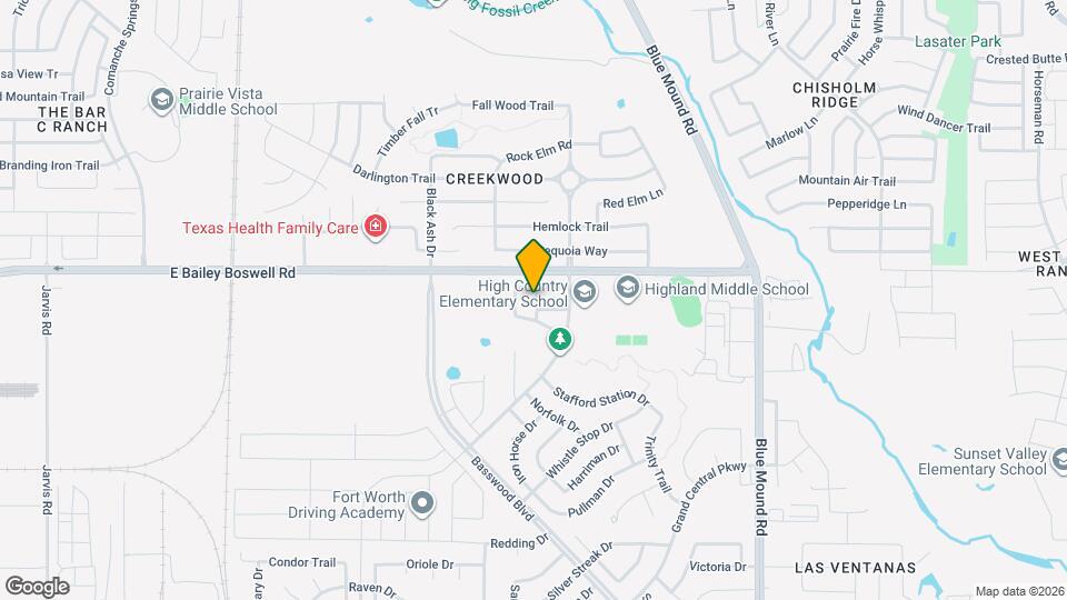 1312 Stetson Trail Map and Location Details