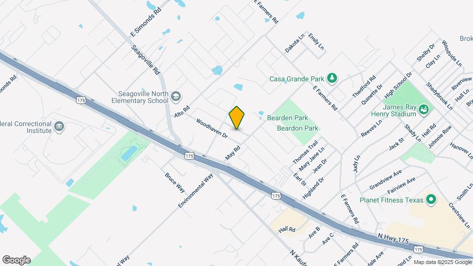 1609 Parkhaven Dr Map and Location Details