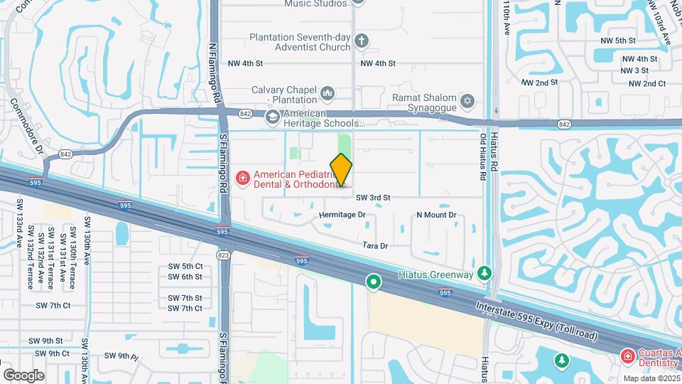 11811 SW 3rd St Map and Location Details