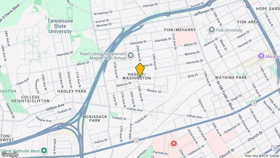 2437 Herman St, Unit B Mapa y Detalles de la Ubicación