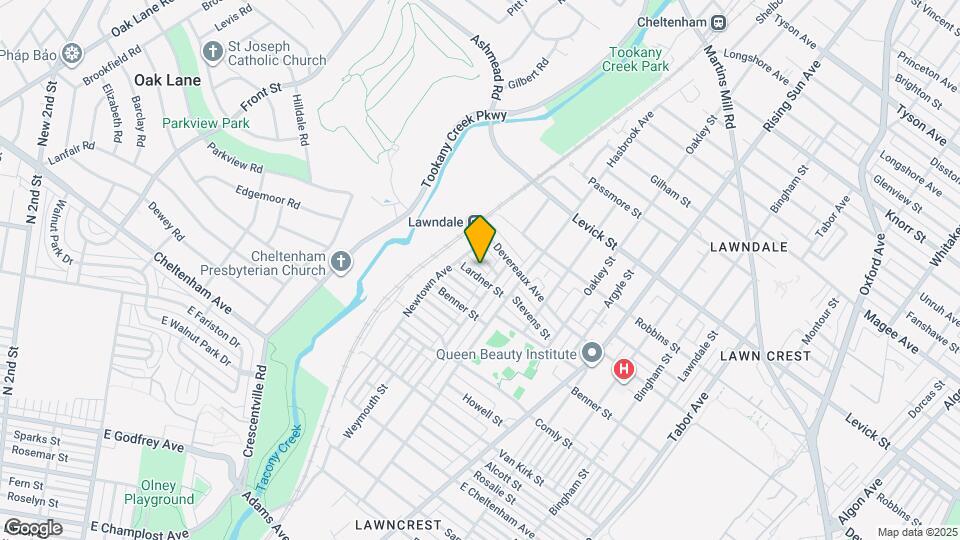 223 Lardner St Map and Location Details