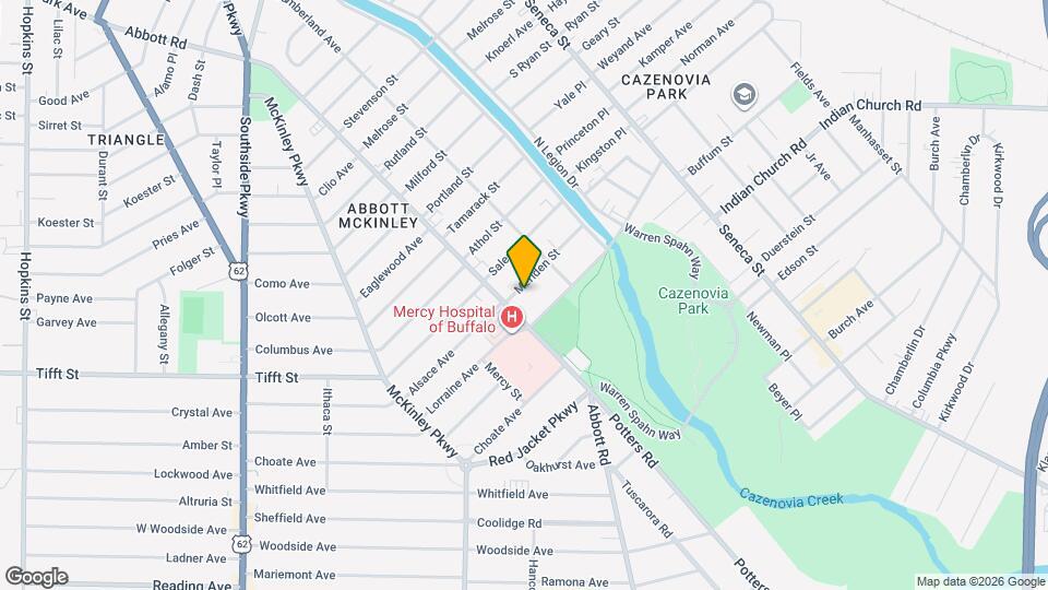 15 Meriden St, Unit Lower Map and Location Details