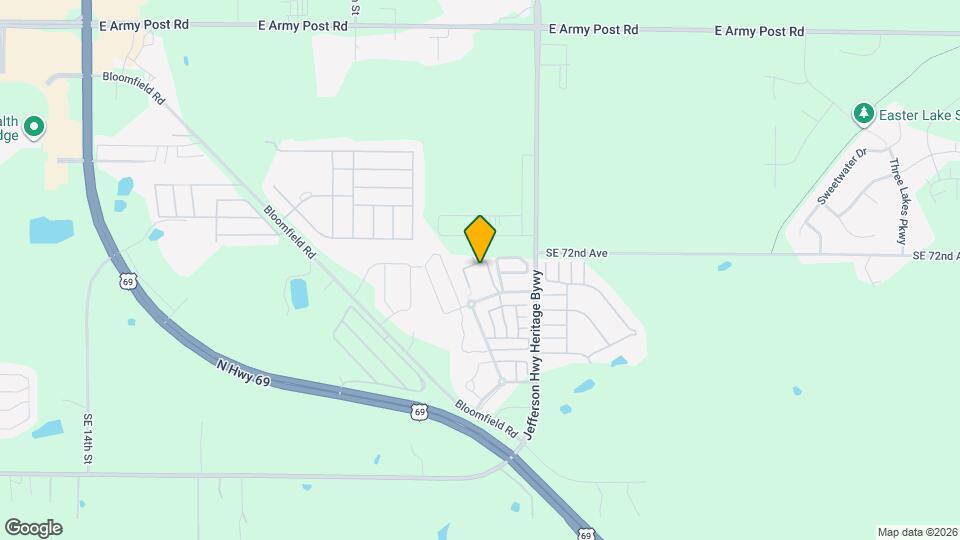 Meadow Cove Mapa y Detalles de la Ubicación