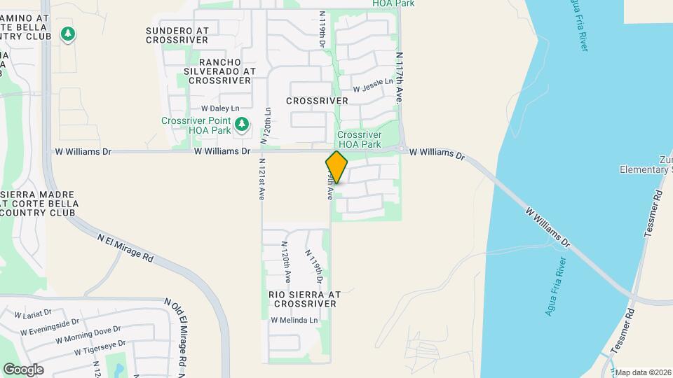 11855 W Robin Ct Mapa y Detalles de la Ubicación