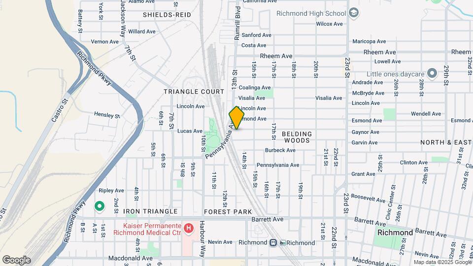 1320 Gaynor Ave Mapa y Detalles de la Ubicación