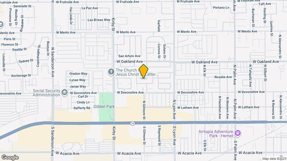 2133 Casita Ct Map and Location Details