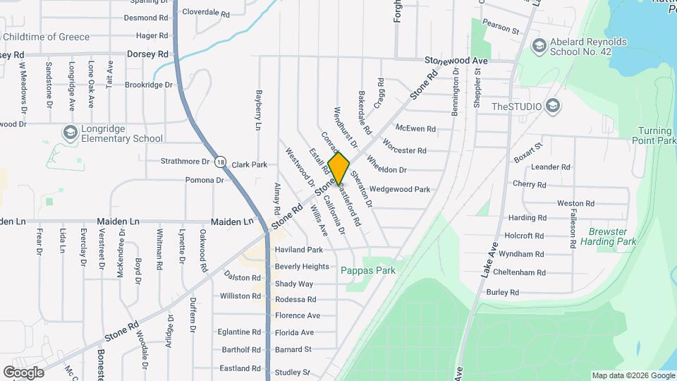 136 Castleford Rd Map and Location Details