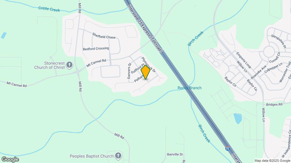 124 Avondale Dr Map and Location Details