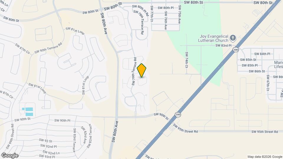 7754 SW 86th Loop Map and Location Details