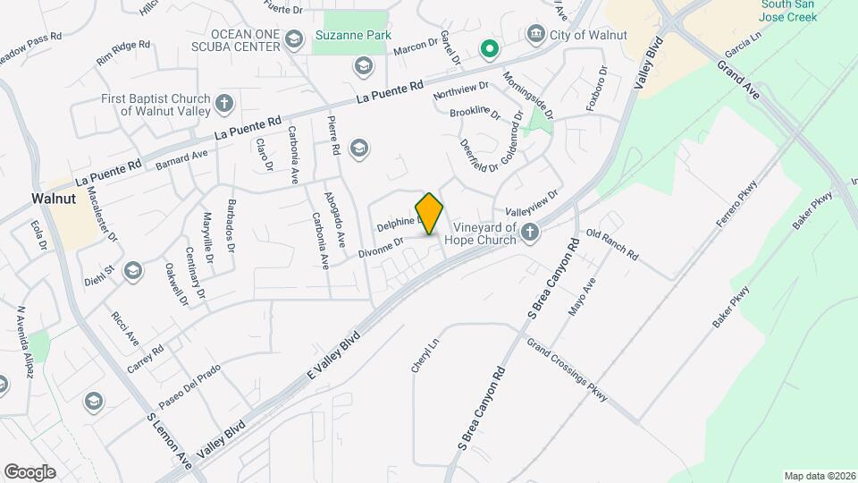 20988 Divonne Dr Map and Location Details