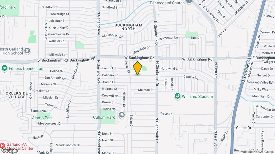 914 Bandera Ln Map and Location Details