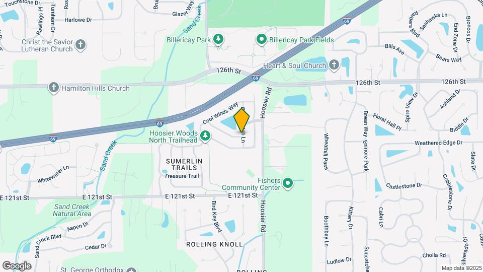 11550 Long Lake Ln. Map and Location Details