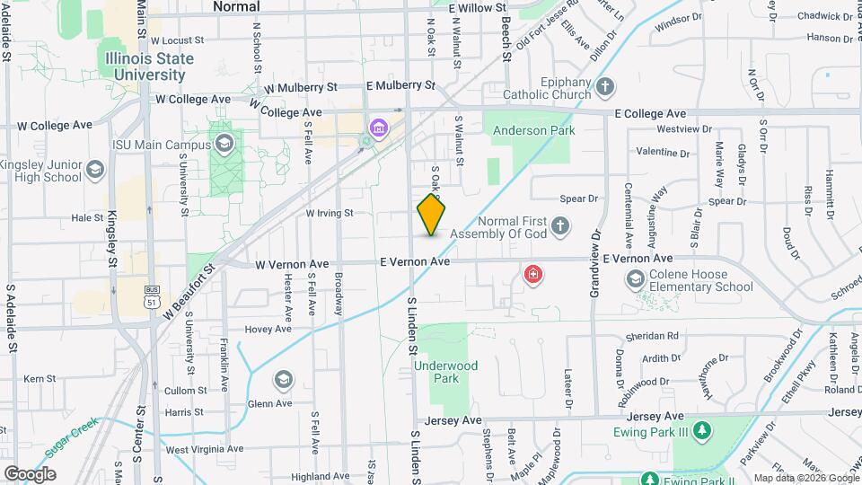 205 E Stewart Pl Map and Location Details