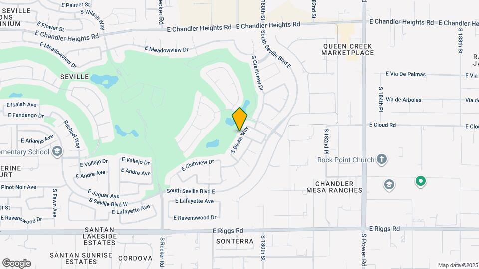 6820 S Birdie Way Map and Location Details