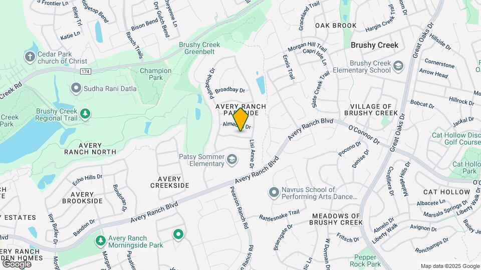 16304 Fincastle Dr Map and Location Details