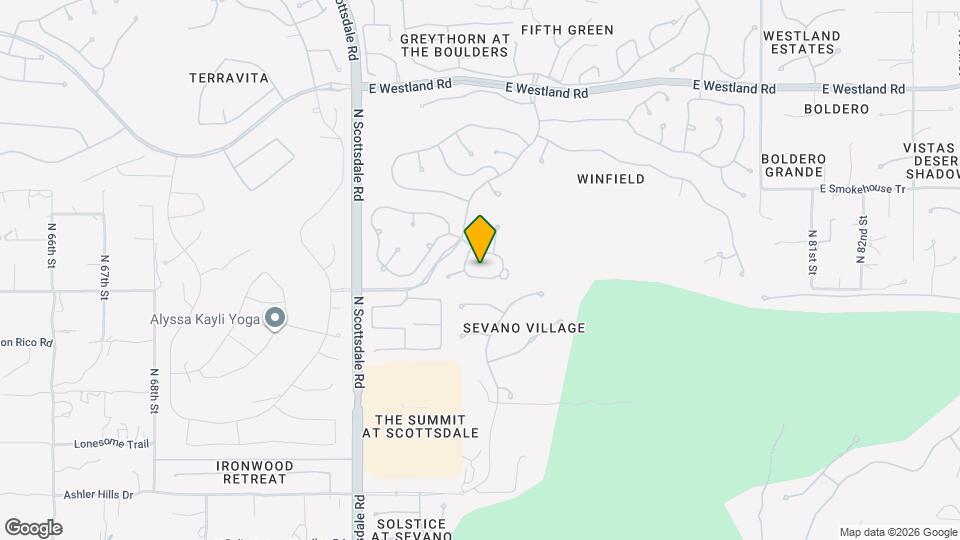 7442 E Quien Sabe Way Map and Location Details