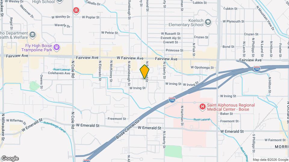 6637 W Colehaven Dr Mapa y Detalles de la Ubicación