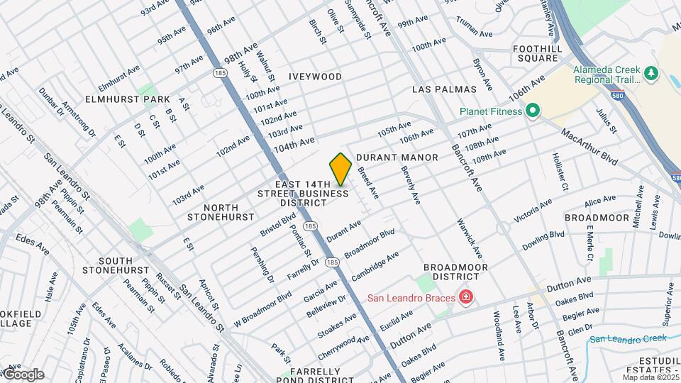 1579 Chandler St Mapa y Detalles de la Ubicación