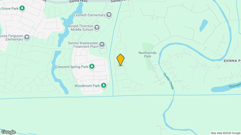 10919 Spring Wind Dr Mapa y Detalles de la Ubicación