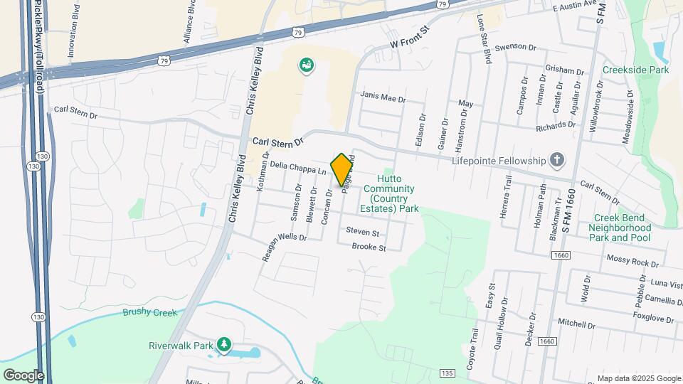 304 Paige Bend Map and Location Details