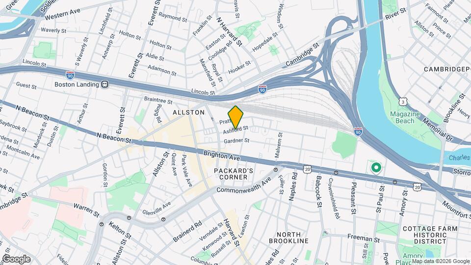 19 Ashford St, Unit 1 Mapa y Detalles de la Ubicación