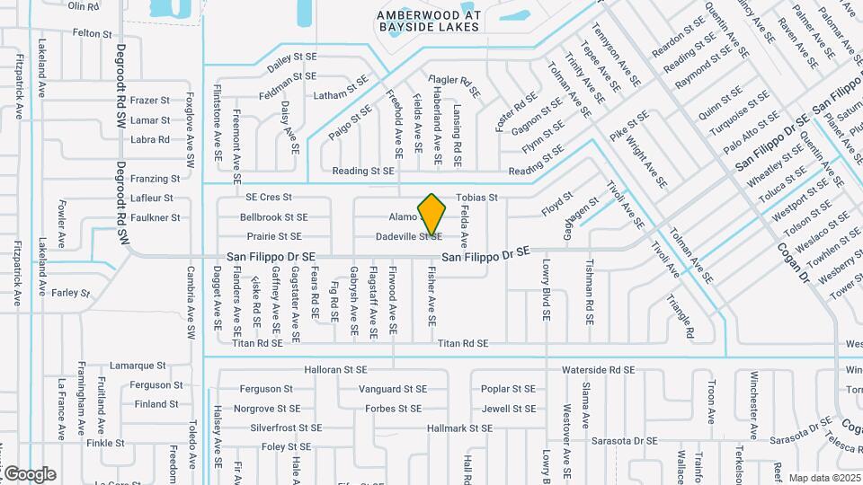 454 Dadeville St SE Map and Location Details