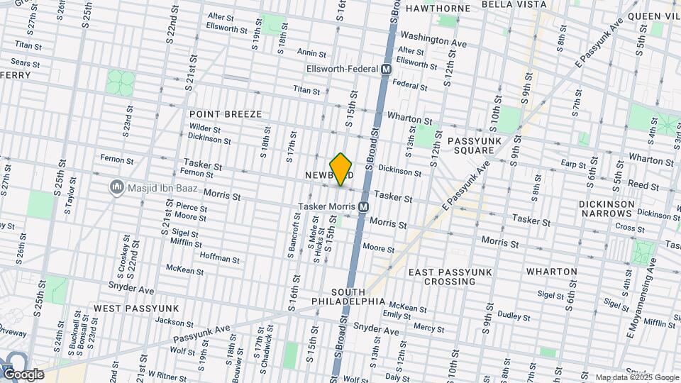 1438 Tasker St Map and Location Details