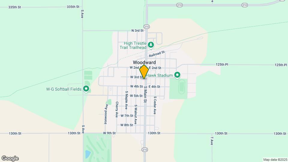 306 S Main St Map and Location Details