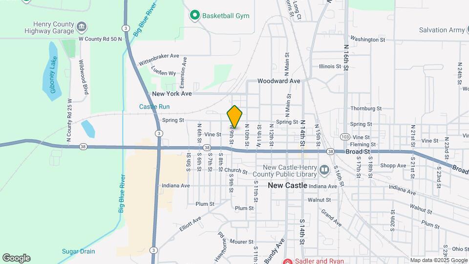 902 Vine St Map and Location Details