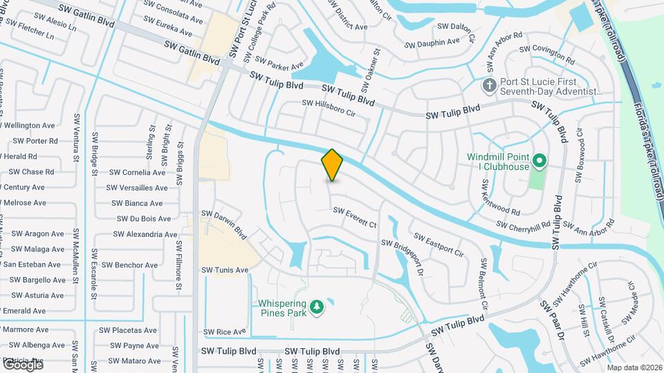 3049 SW Denton St Map and Location Details