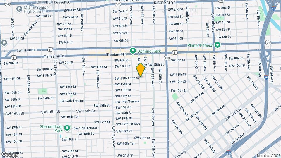 1133 SW 14th Ave Mapa y Detalles de la Ubicación
