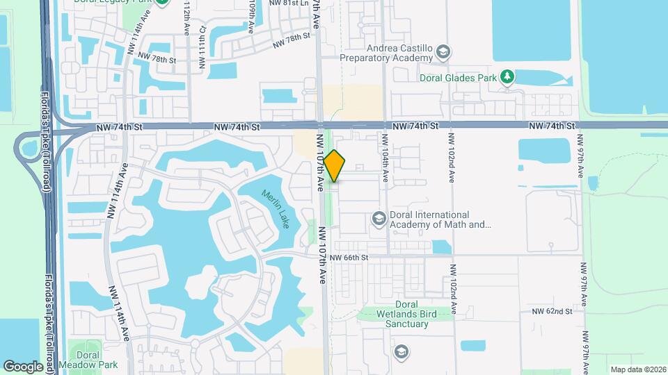 7010 NW 106th Ave Map and Location Details