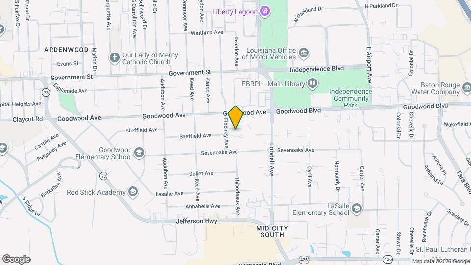7323 Sheffield Ct Map and Location Details
