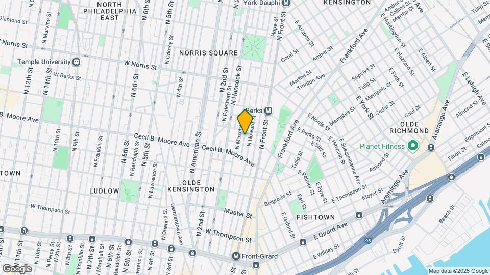 1757 Waterloo St Map and Location Details