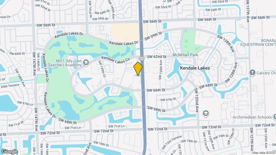 13701 SW 66th St, Unit B-101 Mapa y Detalles de la Ubicación