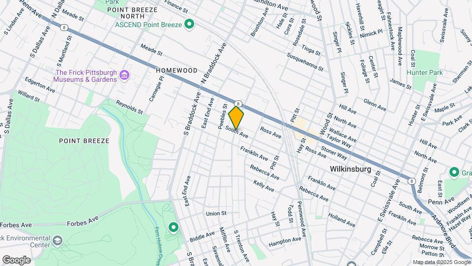 301 S Trenton Ave, Unit 1 Map and Location Details