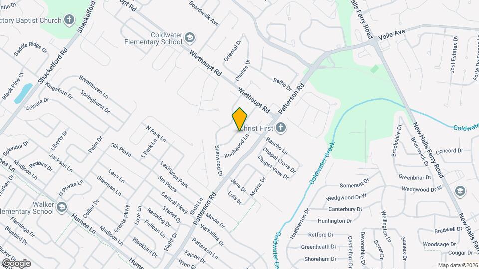 2740 Radcliffe Dr Map and Location Details