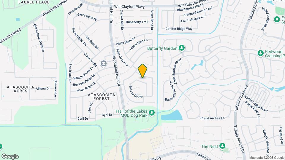 4123 Heart Grove Dr Mapa y Detalles de la Ubicación