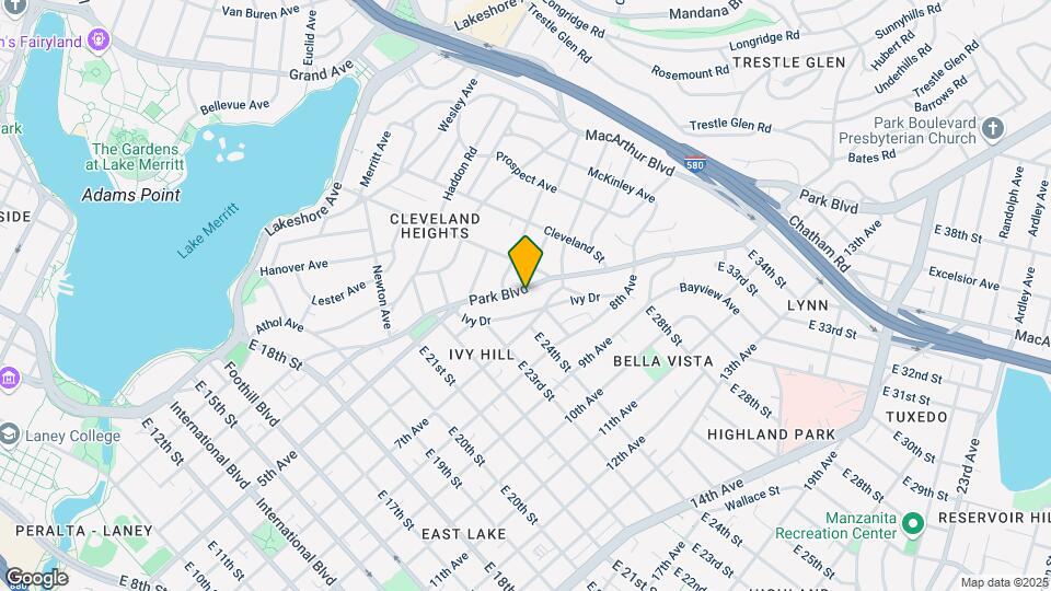 2424 Park Blvd-Unit -4 Map and Location Details