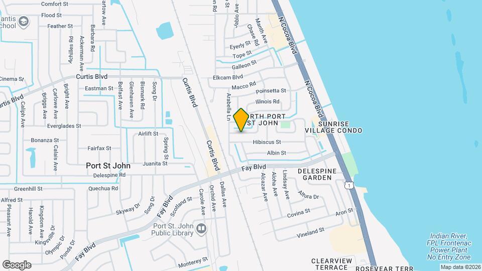 995 Barclay Dr Map and Location Details