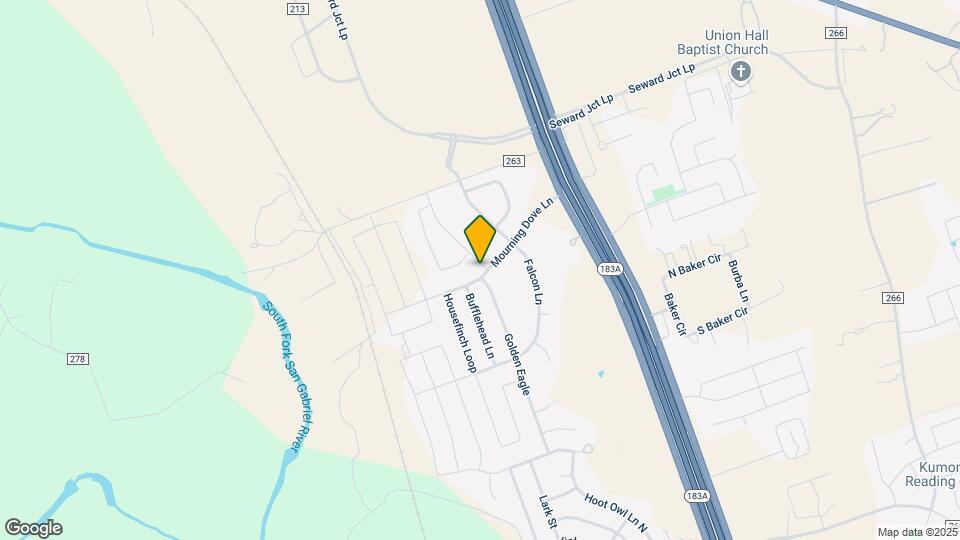 105 Chickadee Ln Map and Location Details