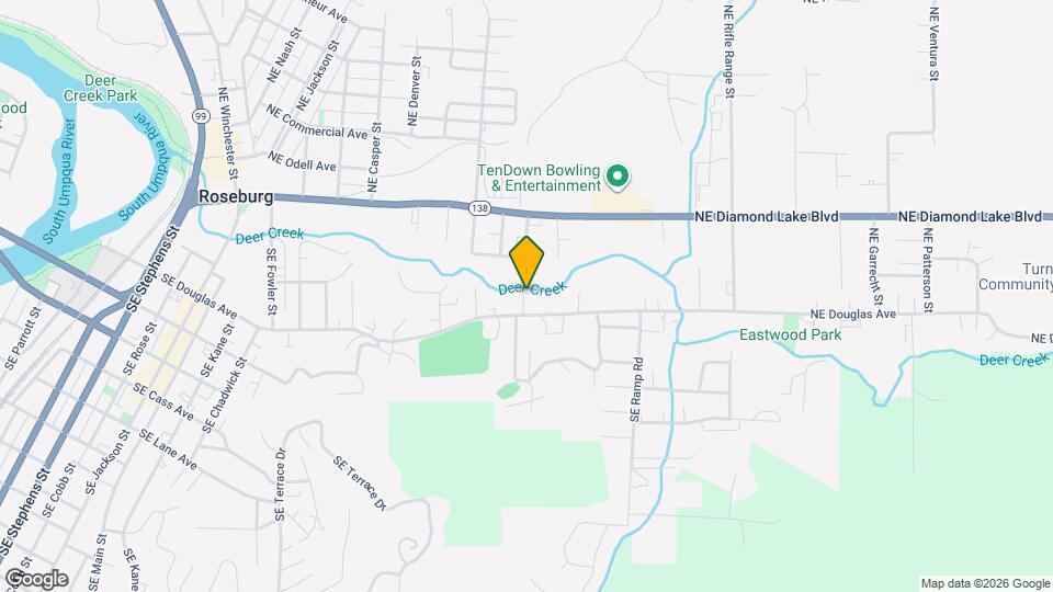 1914 SE Douglas Ave Map and Location Details