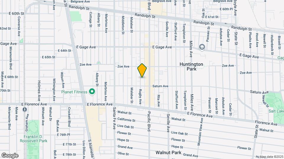 6804-6806 Rugby Ave Mapa y Detalles de la Ubicación