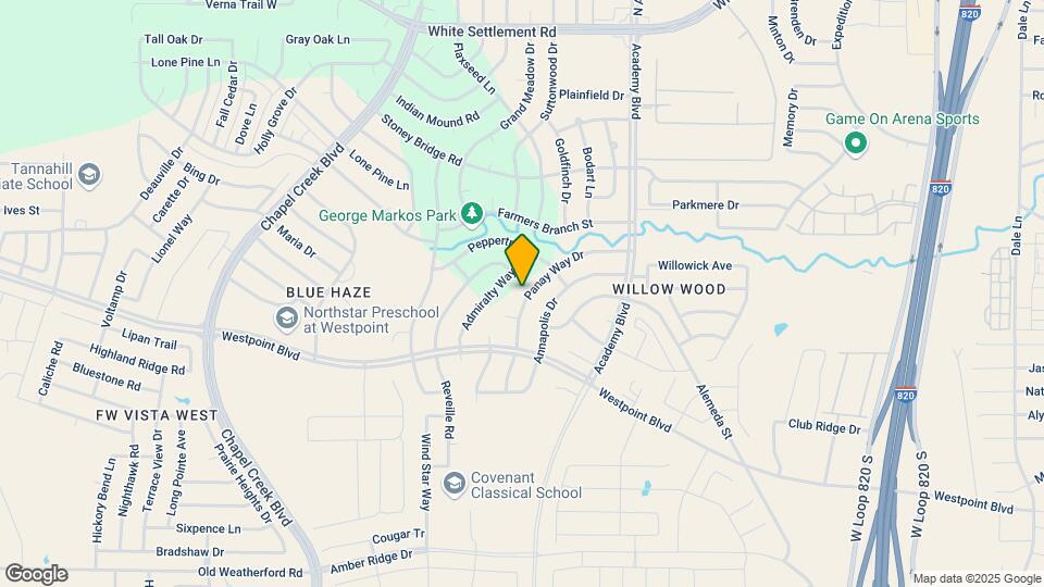 700 Panay Way Dr Map and Location Details