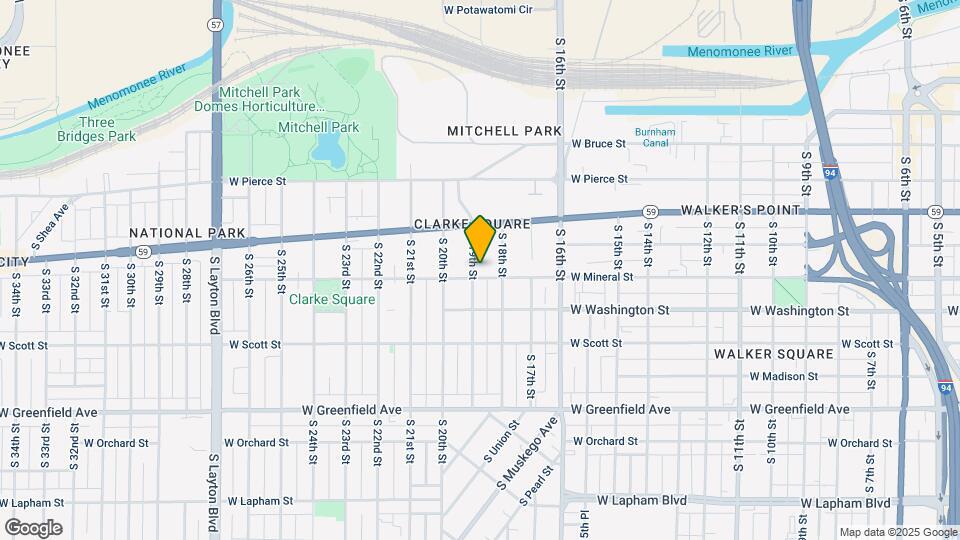 924 S 19th St Map and Location Details