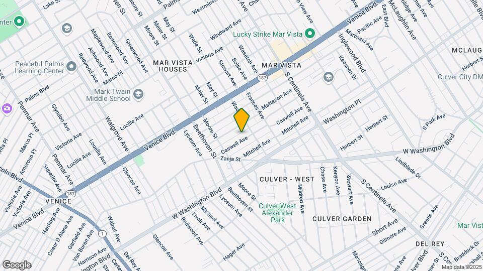 12723 Caswell Ave Map and Location Details
