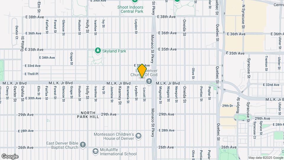 6345 Martin Luther King Blvd Map and Location Details